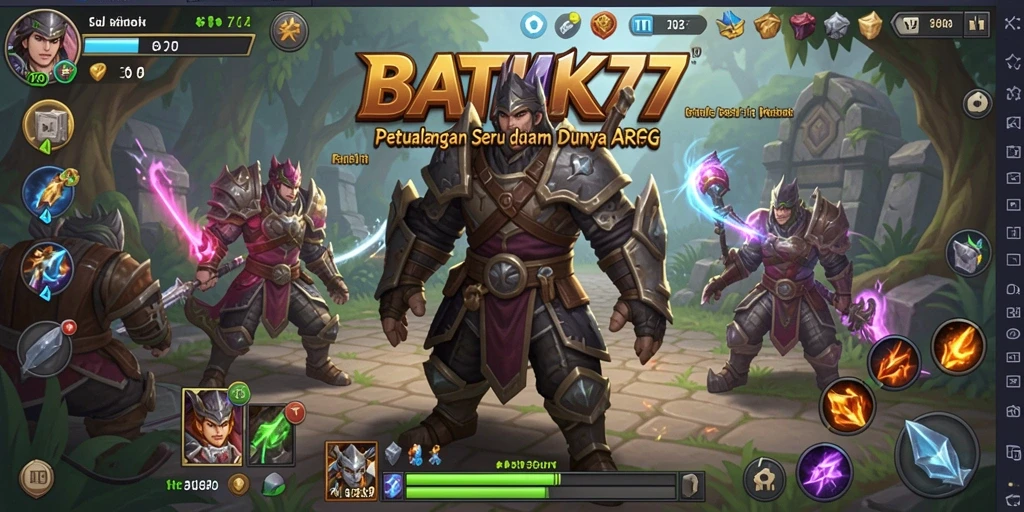 Tampilan gameplay <strong>BATIK77</strong> yang memukau dalam genre ARPG.